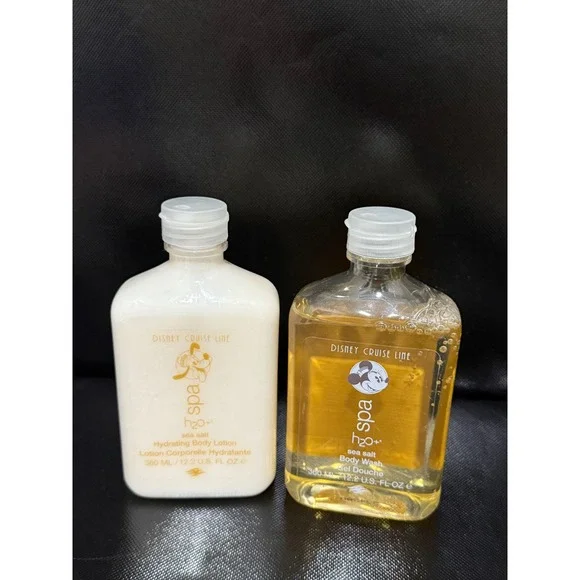 Disney Cruise‎ Line H2O+ Sea Salt Lotion Body Wash Set Mickey Spa Travel